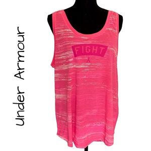 NWT UNDER ARMOUR “Fight” loose fit tank top, Size XL